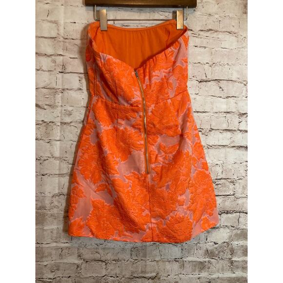 Showpo Orange Floral Midi Dress - Picture 14 of 14